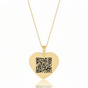 Loretana Engravable Necklace Gold Plated